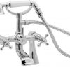 TUDOR BATH SHOWER MIXER TAP CHROME