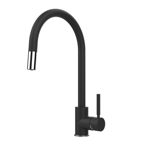 Siena Noir Black Pull Out Tap