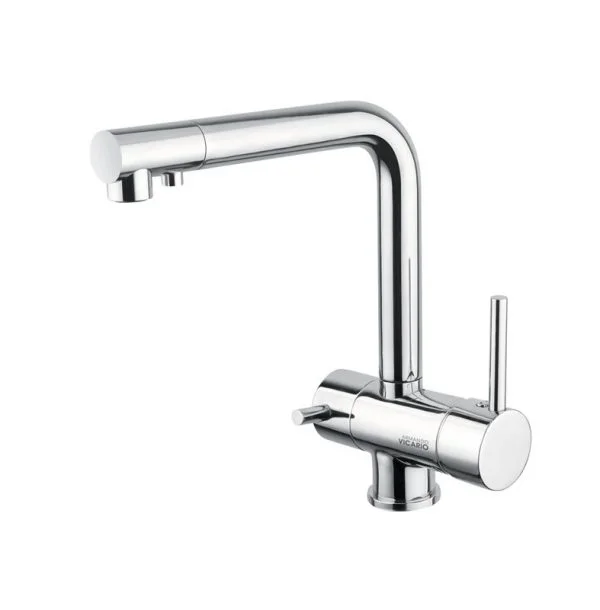 Enjoy clean drinking water with the Sicily Filter BN Tap. Buy Sicily Filter BN Tap online for brushed nickel finish and a stylish 3-way kitchen tap.