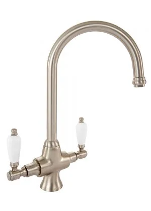 Bring modern elegance to your kitchen with the Georgian SM056 NI Tap. Buy online for a durable, nickel-finished kitchen mixer tap today. Order Now!